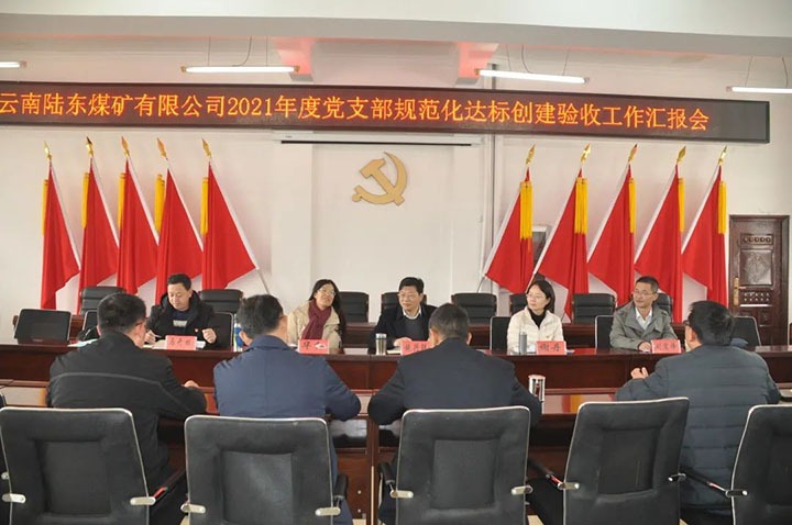 云煤（LETOU乐投）集团党委组织发展2021年度党支部规范化建设达标创建查核验收工作