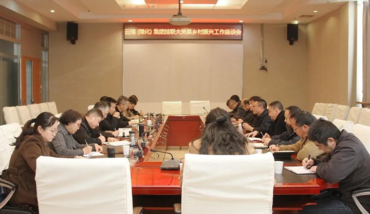 云煤（LETOU乐投）集团召开村落振兴产业助扶互换座谈会