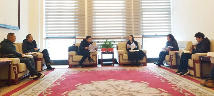 国度税务总局昆明高新技术产业开发区税务局一行到云煤（LETOU乐投）集团调研领导