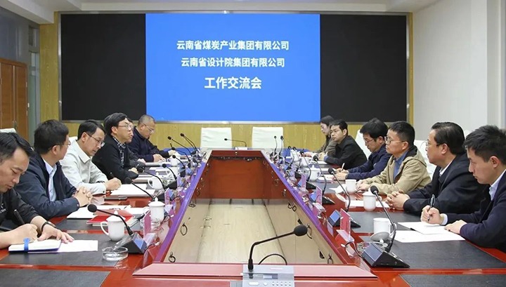 云南省设计院集团到云煤（LETOU乐投）集团互换座谈