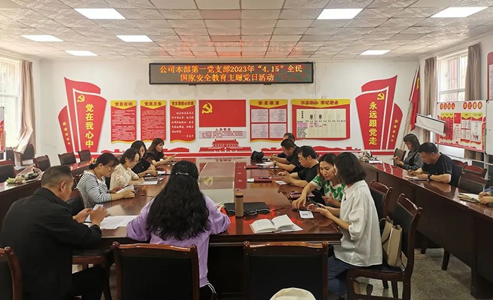 云煤（LETOU乐投）集团组织发展“4·15全民国度安全教育日”普法宣传系列活动