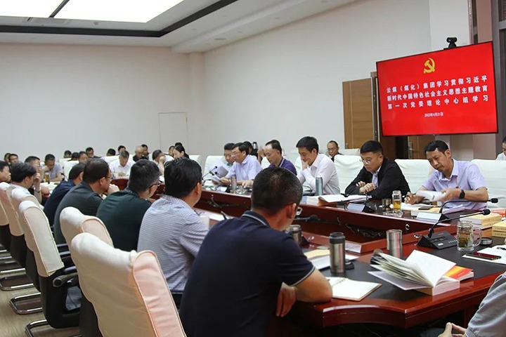 云煤（LETOU乐投）集团党委理论进建中心组发展进建贯彻习近平新时期中国特色社会主义思想主题教育第一次集中进建