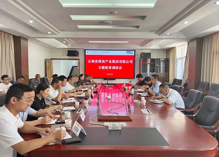 【主题教育】云煤（LETOU乐投）集团党委副书记、工会主席王鑫一行到昆明煤炭设计钻研院发展主题教育调研