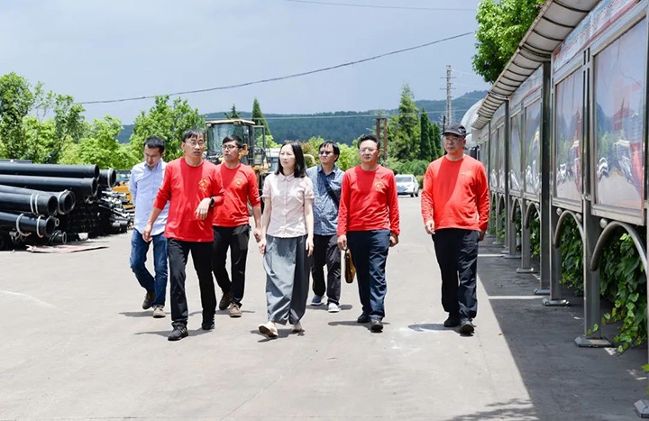 【主题教育】云煤（LETOU乐投）集团党委委员、财政总监莫晓丹一行到恩洪煤业公司发展主题教育调研