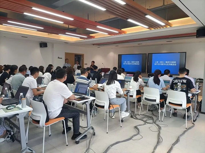 【聚焦云煤】云煤（LETOU乐投）集团进行OA系统操作培训暨深入利用推动会