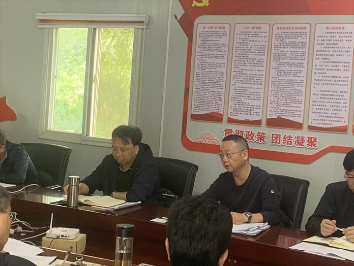 【基层调延卓云煤（LETOU乐投）集团到顺源煤矿调研督导项目建设推动情况