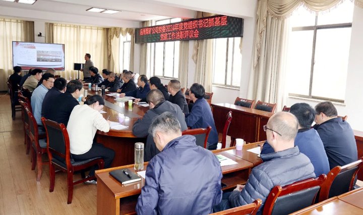 以“述”亮绩，以“评”促干│后所煤矿公司党委召开2024年度党组织书记抓基层党建工作述职评议查核会